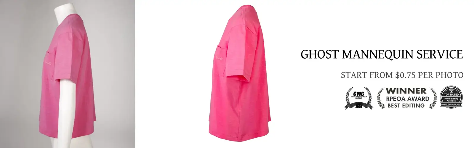 Ghost Mannequin Service