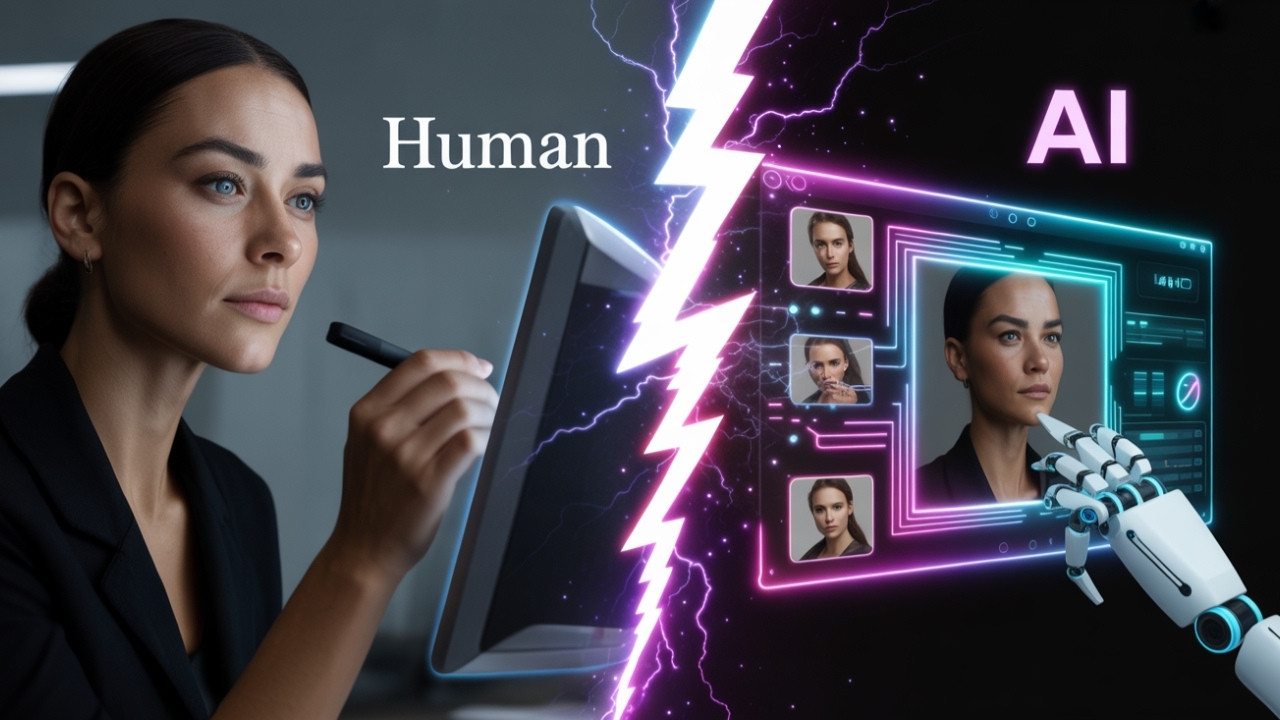 AI Retouching vs. Human Retouching – Which One Actually Wins in 2025?