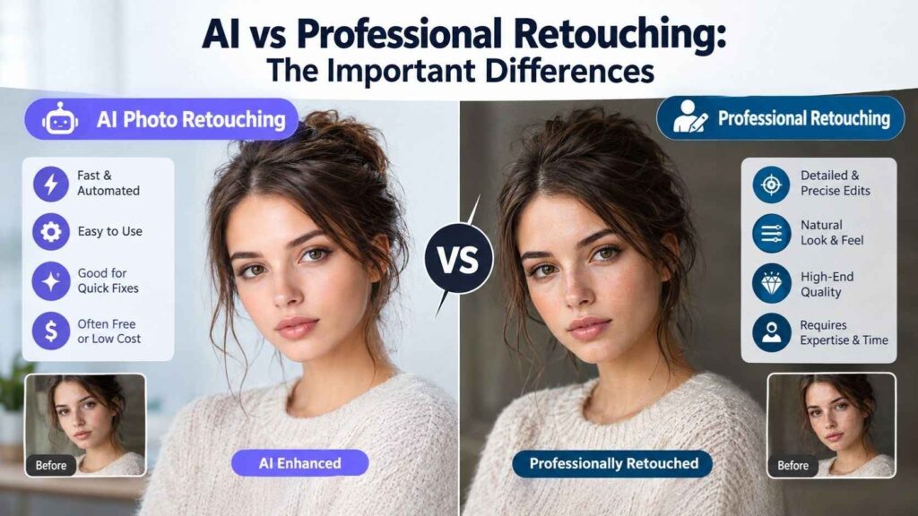 AI vs Professional Retouching